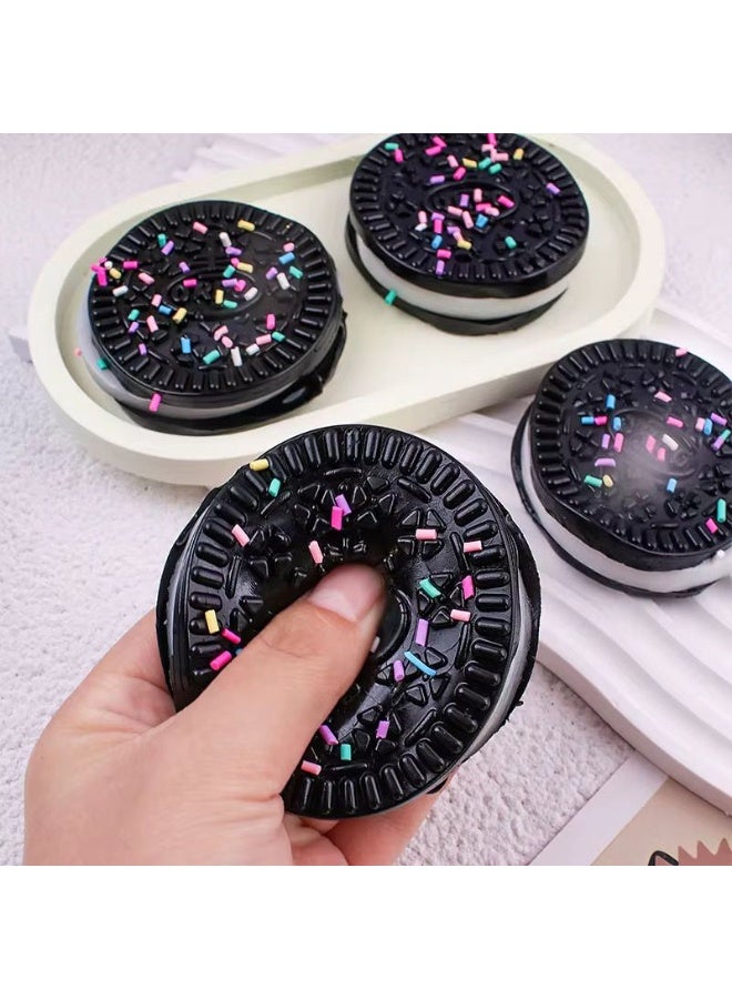 Squishy Biscuit Anti-Stress Squeeze Toy – Soft TPR Fidget Cookie for Anxiety Relief, Decompression, Desk & Travel Use - Image 1